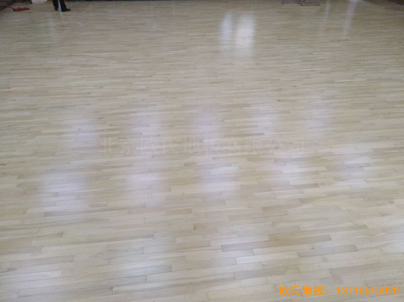 北京舞蹈學(xué)院體育地板安裝案例