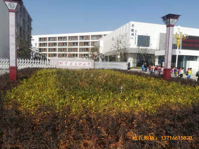 安徽懷寧籃球館體育地板施工案例